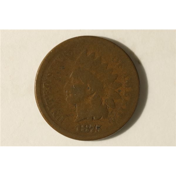 1875 INDIAN HEAD CENT