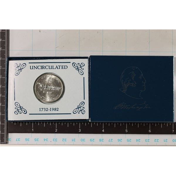 1982-D GEORGE WASHINGTON COMMEMORATIVE SILVER