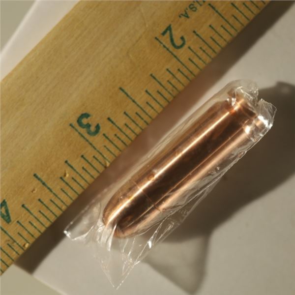1 OZ .999 FINE COPPER 38 SPECIAL BULLET DESIGN