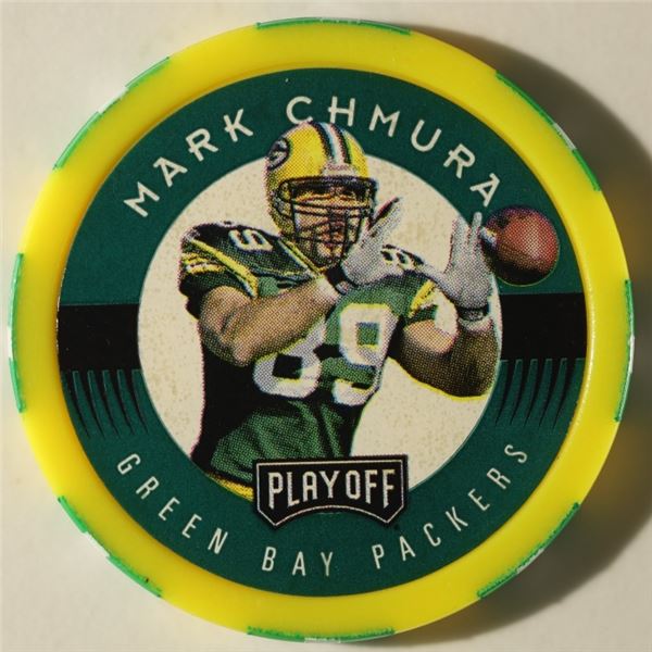 CHIP SHOT 1997 NFL PAY OFF CHIP. "MARK CHMURA"