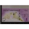 Image 1 : 2012 ARCTIC TERRITORIES 1 POLAR DOLLAR CRISP UNC