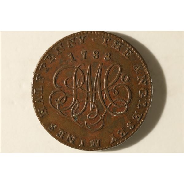 1788 CONDER TOKEN. THEY R MOSTLY 18TH CENTURY