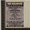 Image 2 : THEE DOLLHOUSES CARD WITH .999 SILVER VALCAMBI BAR
