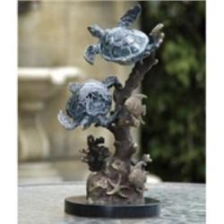 Turtle Duet with Sealife