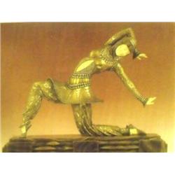 "Karmona" by D. H. Chiparus / bronze & ivory rare