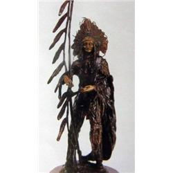 CARL KAUBA "PEACE" BRONZE SCULPTURE