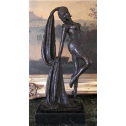 "SHOWGIRL" BY CHIPARUS BRONZE SCULPTURE