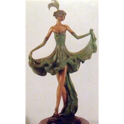 "SOPHISTICATION" BRONZE SCULPTURE SIGNED ICART