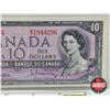 Image 3 : Canada $10 Bill 1954 "Birthday Note" : Beattie/Rasminsky #BV1944296
