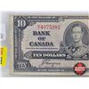 Image 2 : Bank of Canada $10 Bill 1937 : Coyne/Towers #HT4075981