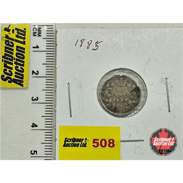 Canada Five Cent 1885
