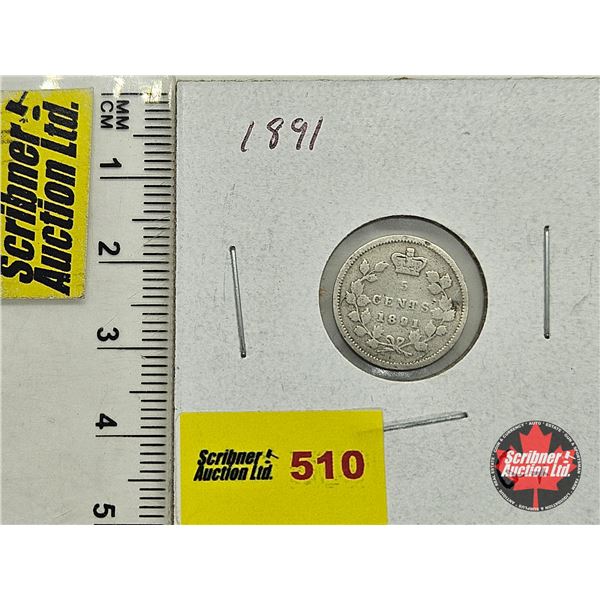 Canada Five Cent 1891