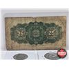 Image 6 : Canada Coin/Bill Collector Combo (3) : - Dominion of Canada 1923 Twenty Five Cent "Shinplaster" : Mc