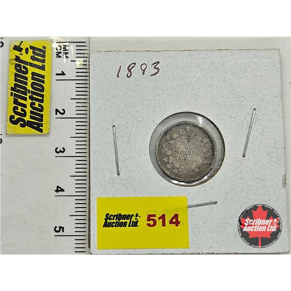 Canada Five Cent 1893