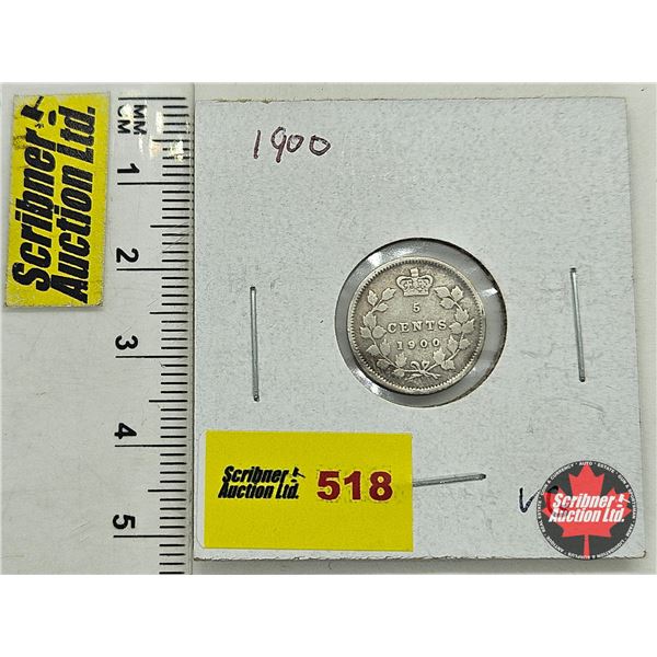 Canada Five Cent 1900