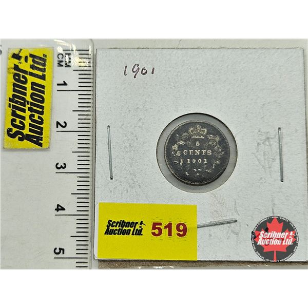 Canada Five Cent 1901