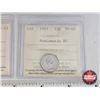 Image 6 : Canada Ten Cent (5 Certified Coins) : - 1975 : ICCS Cert : MS-62 - 1977 : CCCS Cert : SP-65 - 1979 :