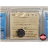 Image 3 : Canada Ten Cent (5 Certified Coins) : - 1980 "Narrow 0" : CCCS Cert : SP-67 - 1981 : ICCS Cert : MS-