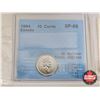 Image 5 : Canada Ten Cent (5 Certified Coins) : - 1988 : CCCS Cert : AU-55 - 1992 : CCCS Cert : SP-68 - 1993 :