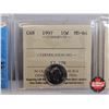 Image 3 : Canada Ten Cent (5 Certified Coins) : - 1996 "UHC" : CCCS Cert : PF-68 - 1997 : ICCS Cert : MS-64 - 