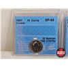 Image 2 : Canada Ten Cent (5 Certified Coins) : - 1997 : CCCS Cert : SP-68 - 2000 "Silver, UHC" : CCCS Cert : 