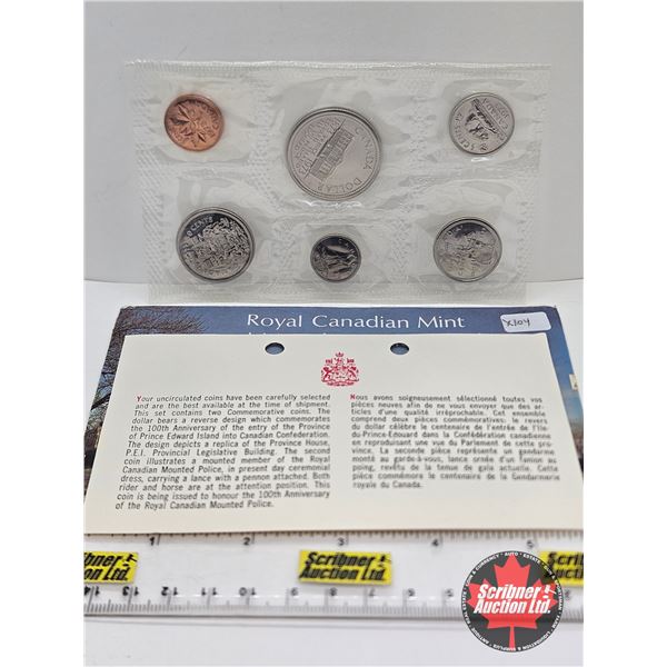Canada 1973 Uncirculated Year Set (Small Bust)