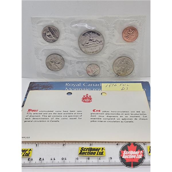 Canada 1976 Uncirculated Year Set (Consignor Tag: DJ , FWL)