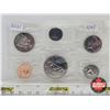 Image 1 : Canada 1979 Uncirculated Year Set (Note: Pkg damage near quarter)