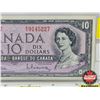Image 3 : Canada $10 Bill 1954 : Beattie/Rasminsky #FV9145227
