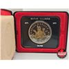 Image 2 : RCM Canada Silver Dollar 1871-1971 British Columbia (Black Clamshell Case)