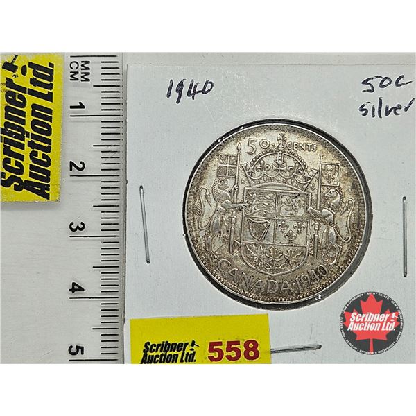 Canada Fifty Cent 1940