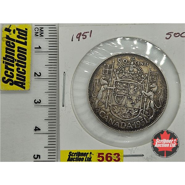 Canada Fifty Cent 1951
