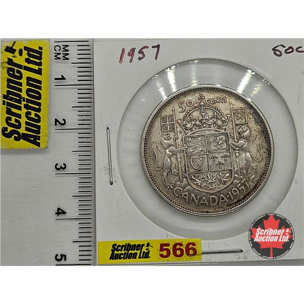Canada Fifty Cent 1957