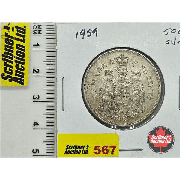 Canada Fifty Cent 1959