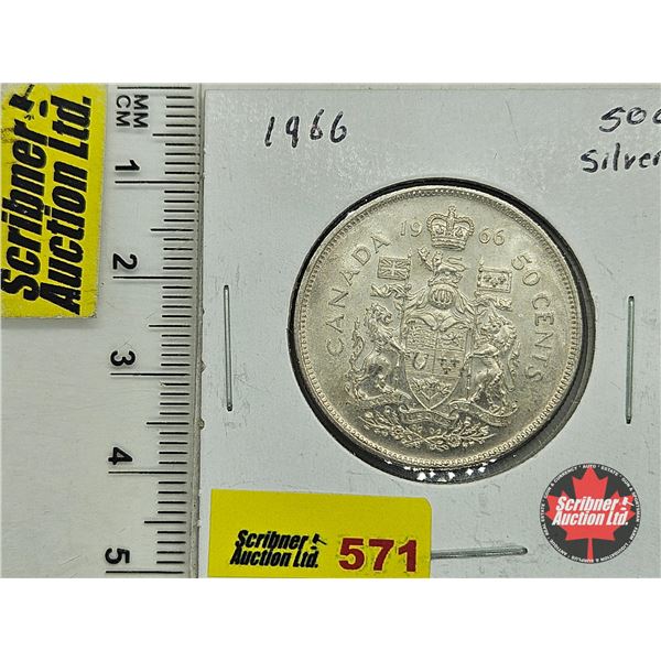 Canada Fifty Cent 1966