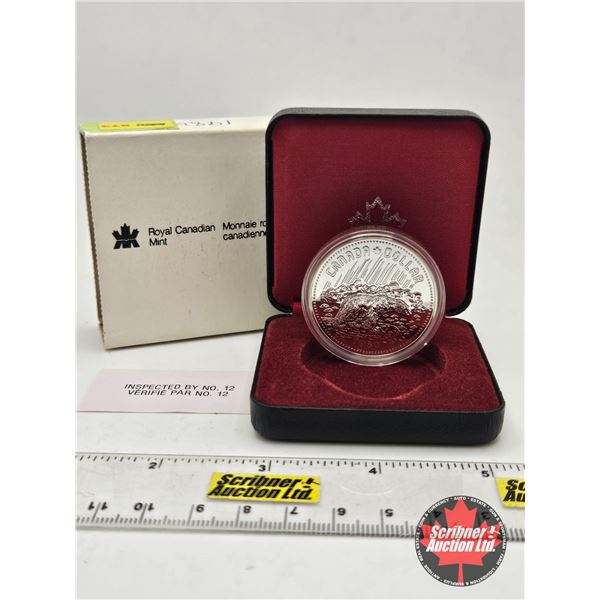 RCM Canada Silver Dollar 1980 (Black Case)