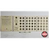 Image 1 : USA : Fifty State Commemorative Quarters 1999-2008 Collection in Portfolio (51 Coins) (Note: Hawaii 