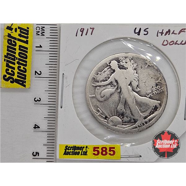USA Half Dollar 1917