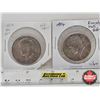 Image 1 : USA Half Dollars (2) : 1964; 1964