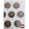 Image 6 : Tokens : Klondike Dollars-Edmonton (10) : 1972; 1972; 1973; 1974; 1975; 1975; 1976; 1976; 1977; 1977