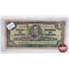 Image 2 : Canada 1937 Coin/Bill Collector Combo (5) : - $1 Bill : Gordon/Towers #XA5613156 - Five Cent - Ten C
