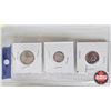 Image 3 : Canada 1967 Coin/Bill Collector Combo (5) : - $1 Bill : Beattie/Rasminsky 1867 1967 - Five Cent - Te