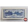 Image 8 : Canada 1954 Bills (3): - $1 Bill : Beattie/Rasminsky #VP0808896 - $2 Bill : Lawson/Bouey #NG4337809 