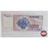 Image 7 : Yugoslav Bills (4): 10 Dinara; 20 Dinara (2); 5000 Dinara