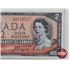 Image 2 : Canada $2 Bill 1954DF "Devil's Face" : Beattie/Coyne #EB9819527