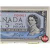 Image 2 : Canada $5 Bill 1954DF "Devil's Face" : Beattie/Coyne #IC5209013