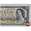 Image 2 : Canada $20 Bill 1954DF "Devil's Face" : Coyne/Towers #BE5540051