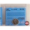 Image 4 : Canada Ten Cent (5 Certified Coins) : - 1985 "Ultra Heavy Cameo" : ICCS Cert : PF-67 - 1986 "UHC" : 