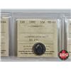 Image 3 : Canada Ten Cent (5 Certified Coins) : - 1990 : ICCS Cert : MS-64 - 1992 : ICCS Cert : MS-64 - 1993 :