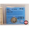 Image 4 : Canada Ten Cent (5 Certified Coins) : - 2002 "UHC" : CCCS Cert : PF-67 - 2002P : ICCS Cert : MS-65 -